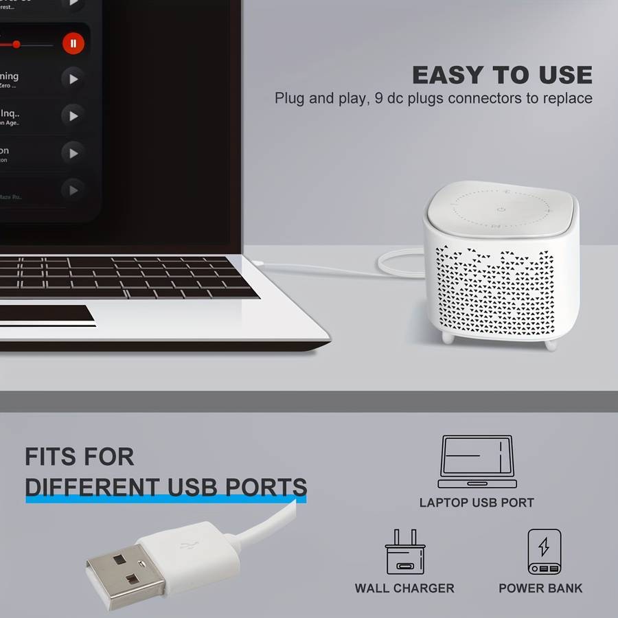 1-Pack Usb 2.0 Type A Male To Dc 5.5x2.1mm Barrel Jack Charging Cable