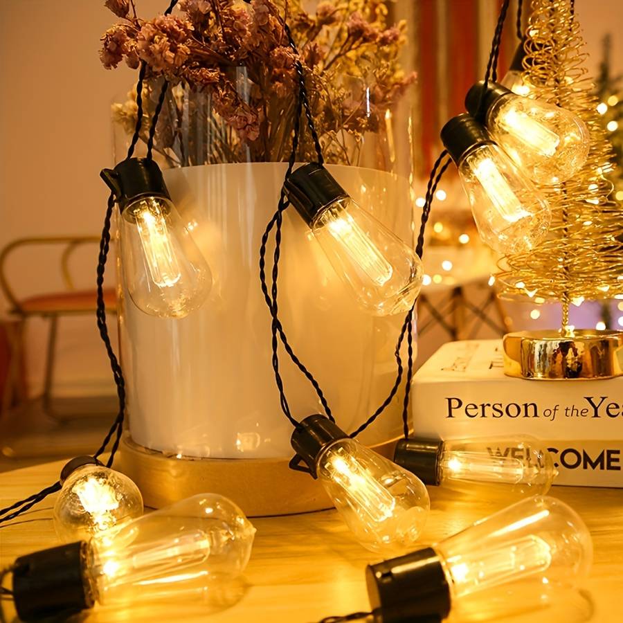 Bulbs Vintage Bulb String Outdoor Led