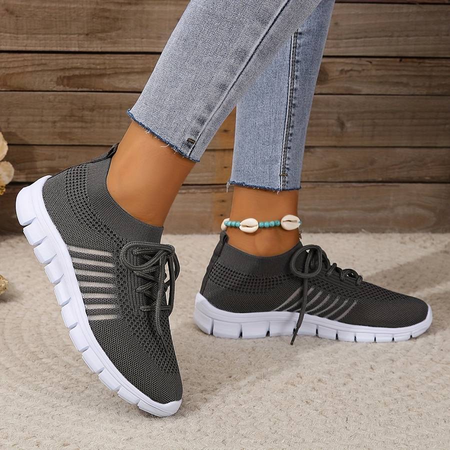 Women S Sneakers Color Dark Gray Sizeuk 5.5