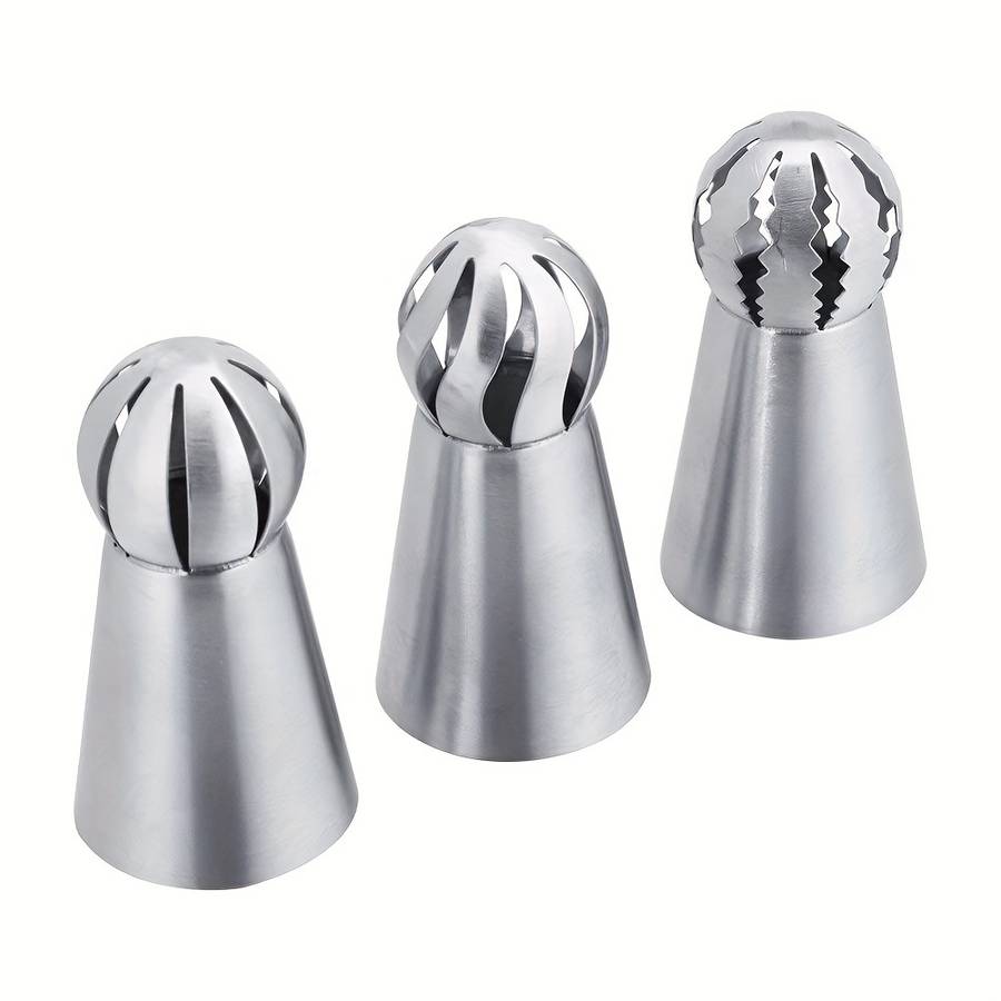 Professional Cake Decorating Head Quantity 3 Piece Set