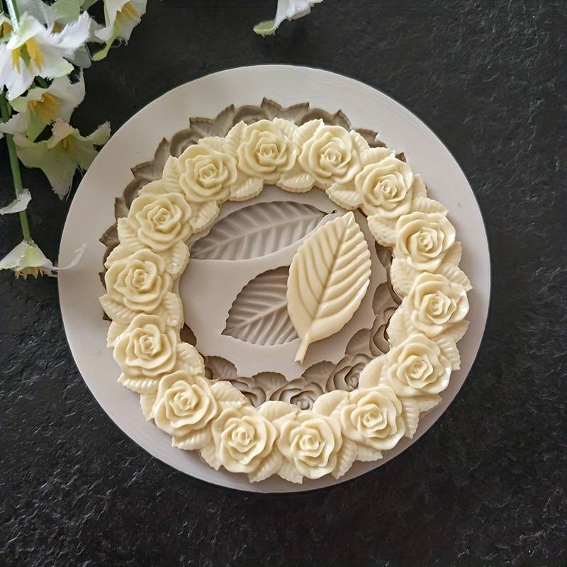Suitable For Baking Molds Model Rose Heart