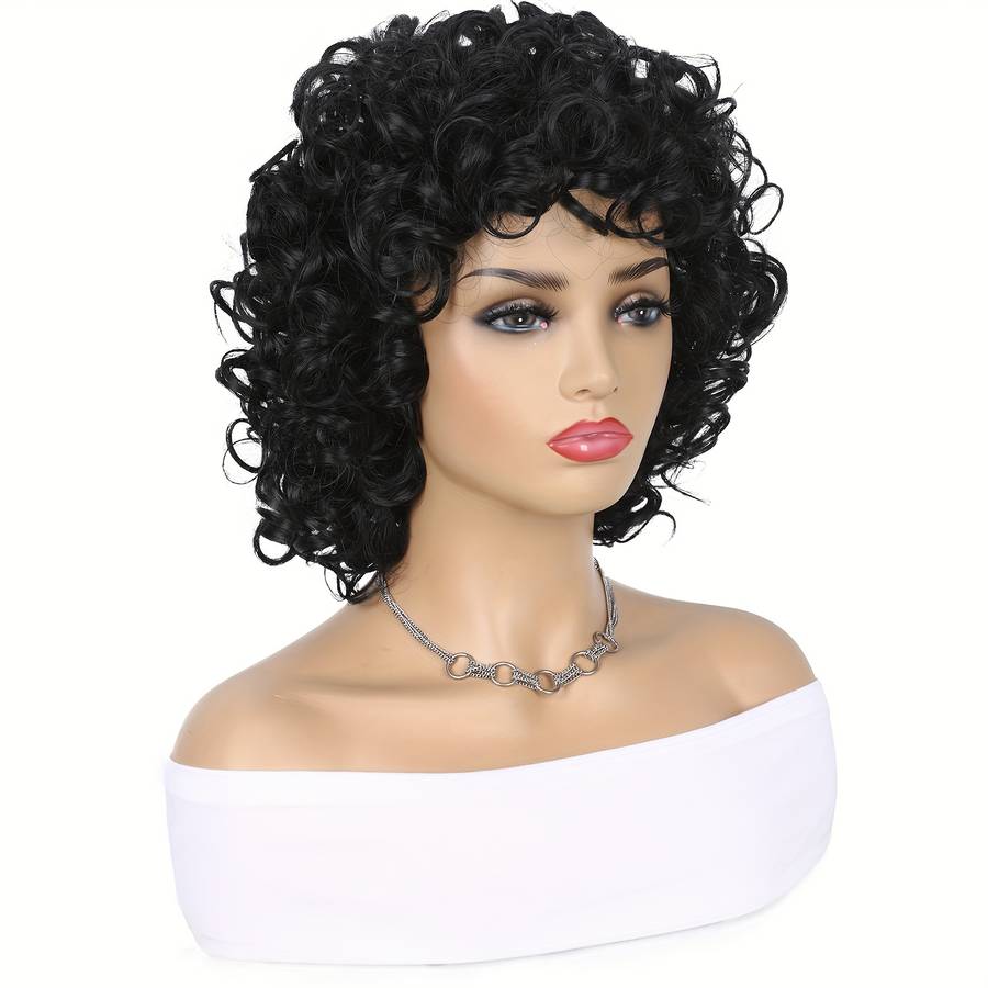 1B Womens Wigs Hair Length 25.4Cm