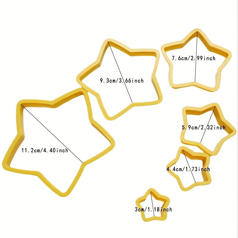 Suitable For Baking Molds Quantity 6Pcs  Set