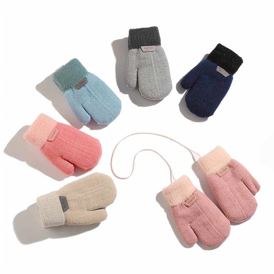 Winter Gloves Color Gray