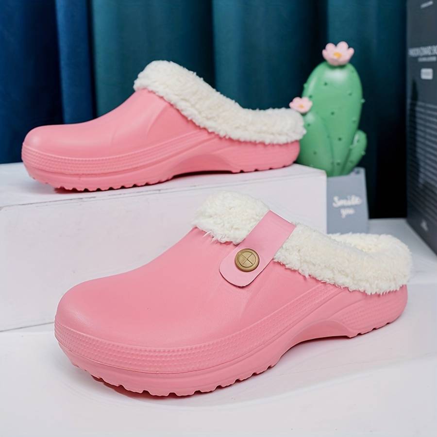 Cotton Slippers Color Red And White Sizeuk 2.5-3