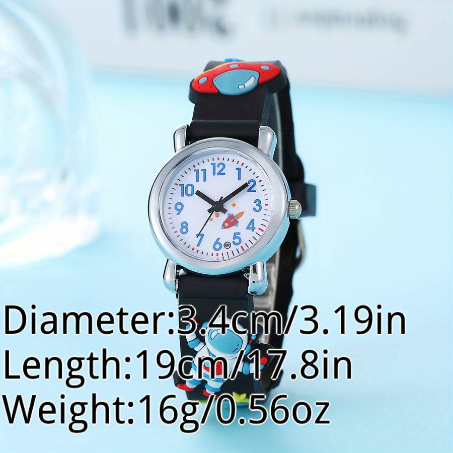 Youngsters' ' ' Space Astronaut Ufo Flying Saucer Watch With Analog Pointer