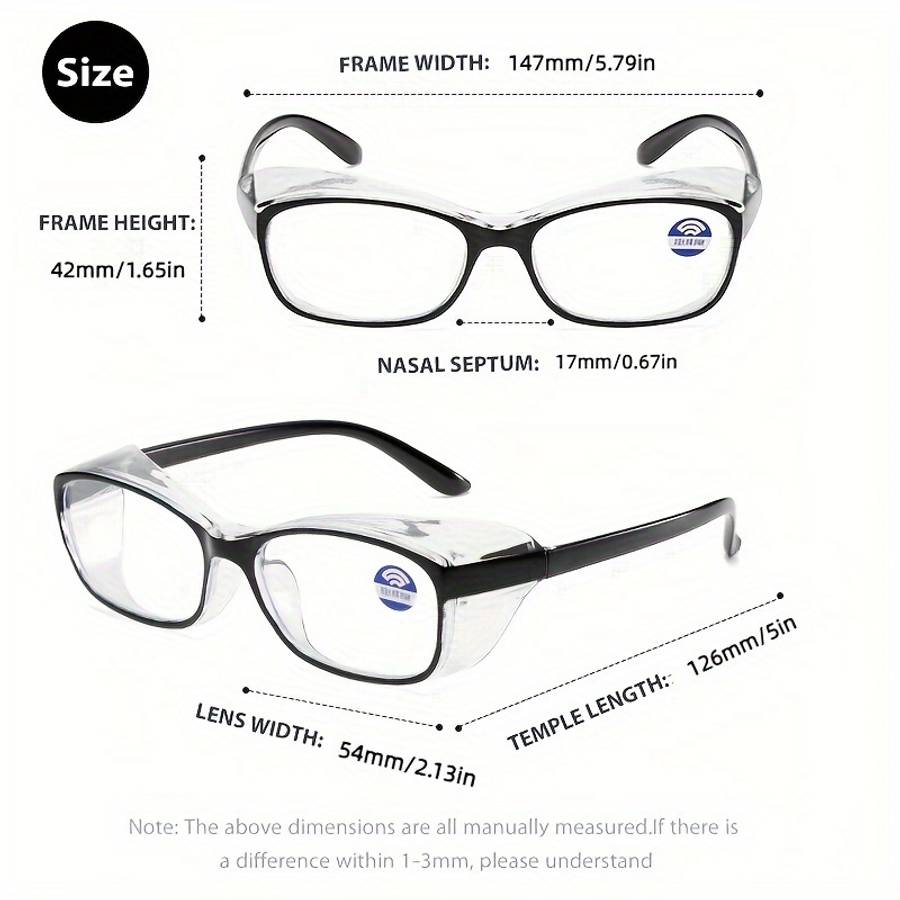 Retro Anti Eye Versatile Glare Reduction Visual Comfort Frame For Reading Time