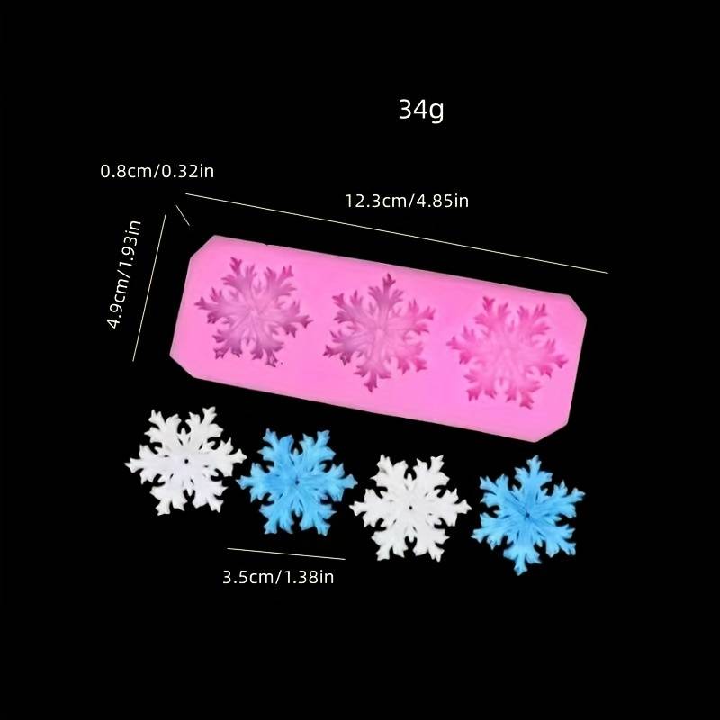 Suitable For Baking Molds Items Pink Christmas Snowflake Sw 260