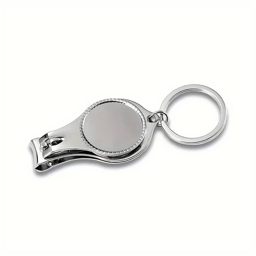 1 Piece 3 In 1 Stainless Steel Keychain