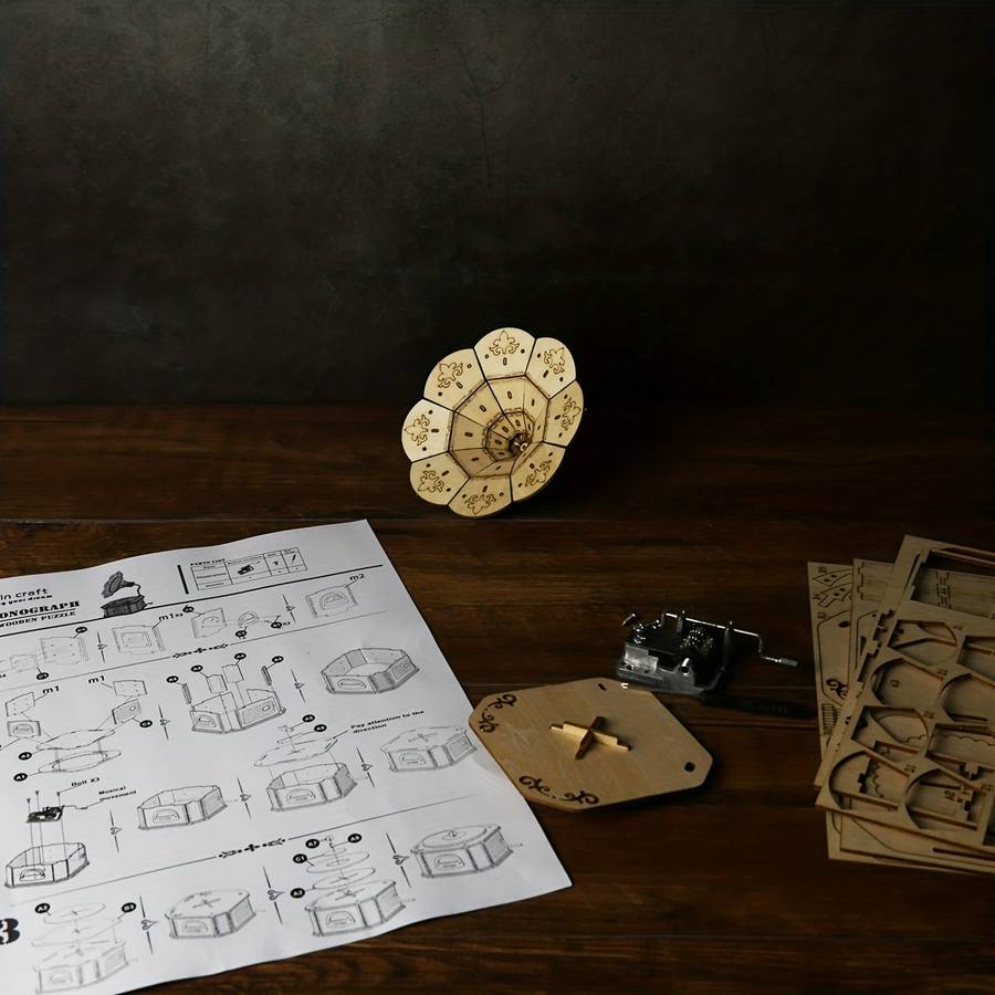 3D Puzzle Musical Instrument Model