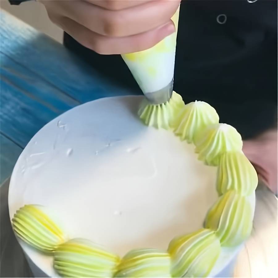 Professional Cake Decorating Head Color Silvery
