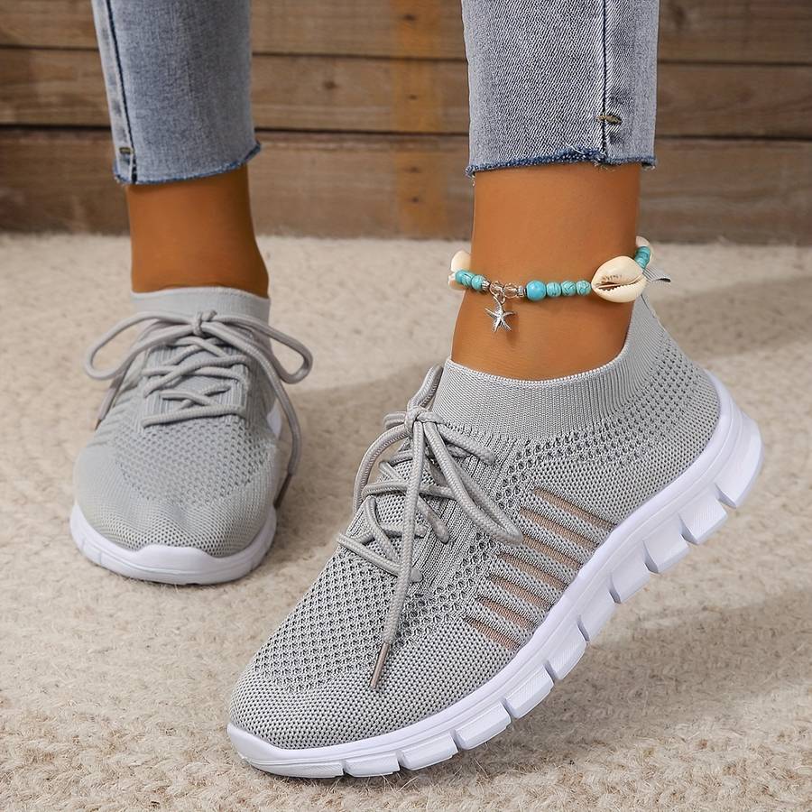 Women S Sneakers Color Light Grey Sizeuk 6.5