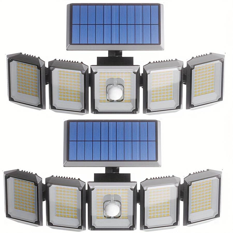 300LED-2PCS Outdoor Solar Light
