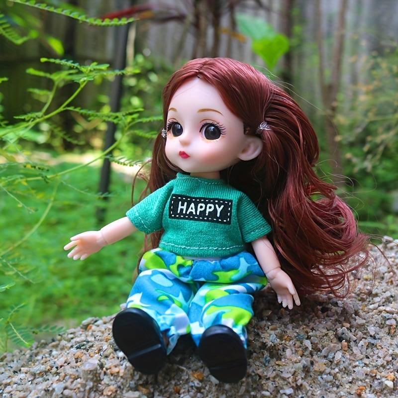 Toy Dolls Style Black Vest Doll