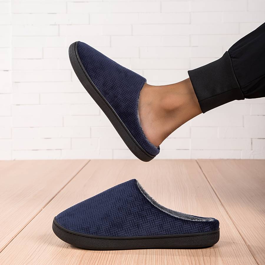 Cotton Slippers Color Blue Sizeuk 6.5-7
