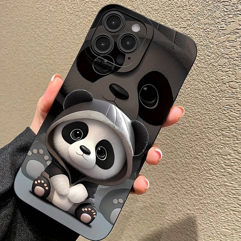 1Pc Black For iPhone 15 Pro Phone Case Phone Cover
