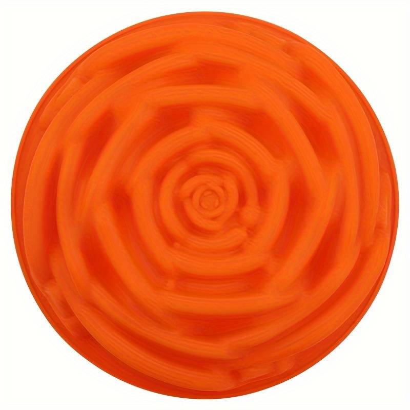 Suitable For Baking Molds Style   Pink 2 Pieces   6 Rose Silicone Cake Molds