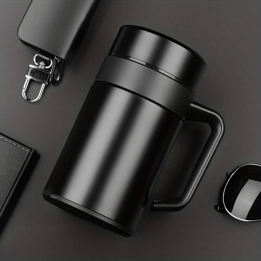 Water Cup Color Silvery Capacity1352Oz With Tea Filter