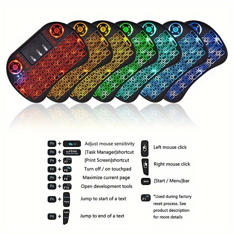 keyboard color Black