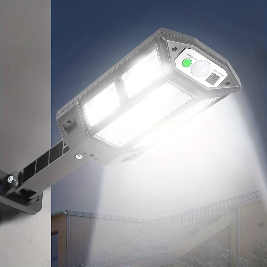 Solar Emergency Lights Color Black