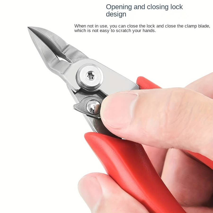 1pc Classic Professional Toenail Clippers Extra Sharp Pointed Nose Blades Stainless Steel Co