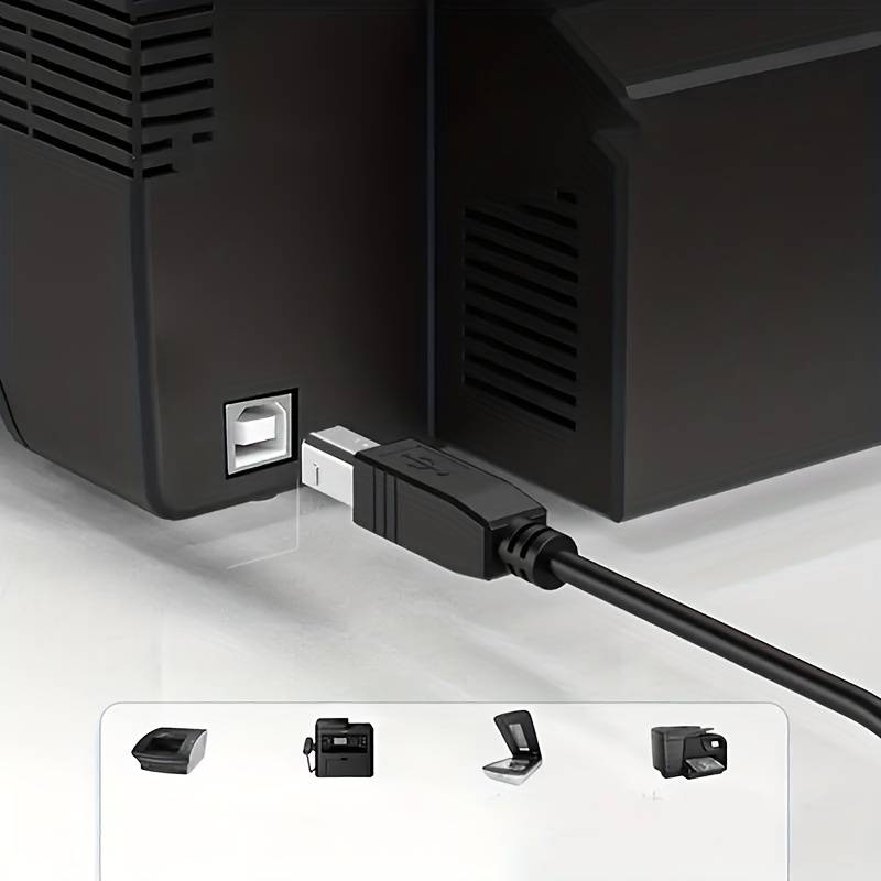 1 x 100 cm USB Printer Cable