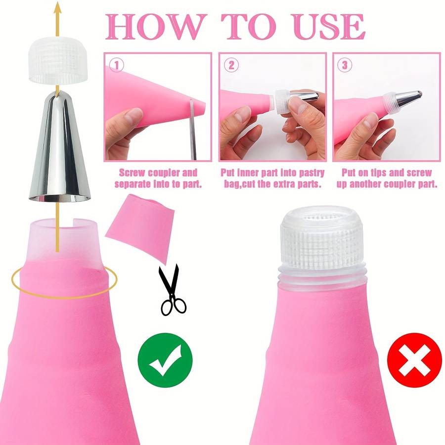 Professional Cake Decorating Head Color C White Model