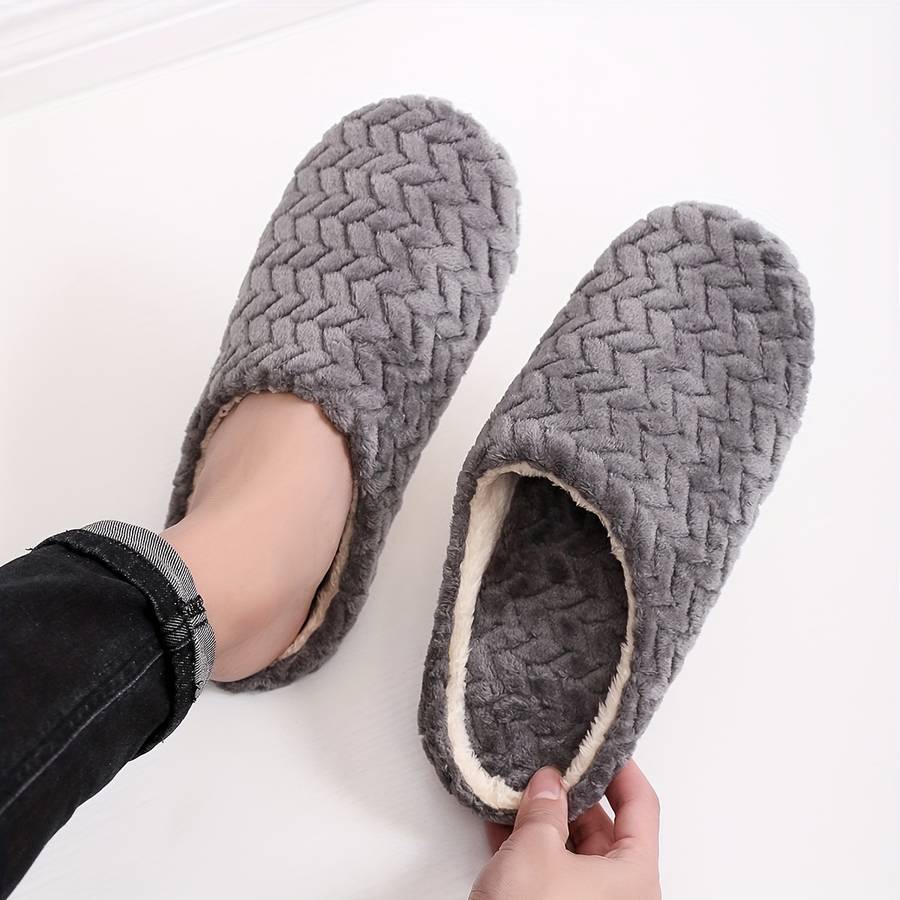Cotton Slippers Color Navy Blue Sizeuk 8.5-9