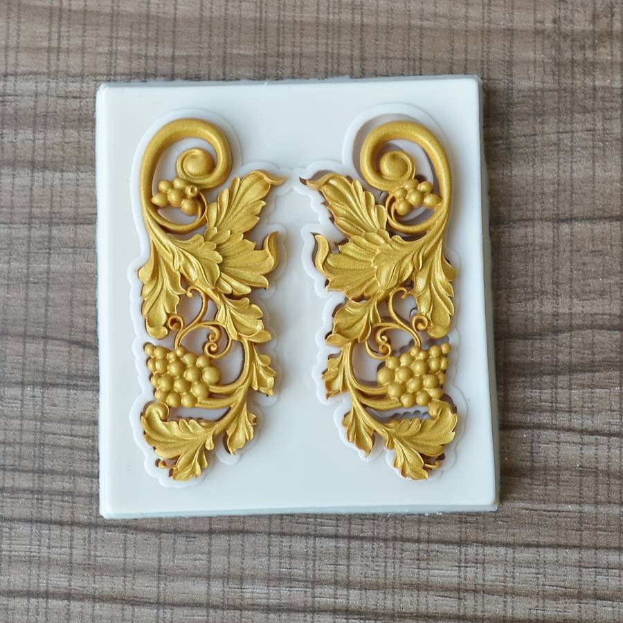 Suitable For Baking Molds Style Rose Flower