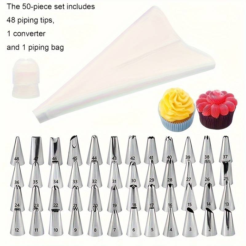 Professional Cake Decorating Head Items 50 Piece Decorating Set