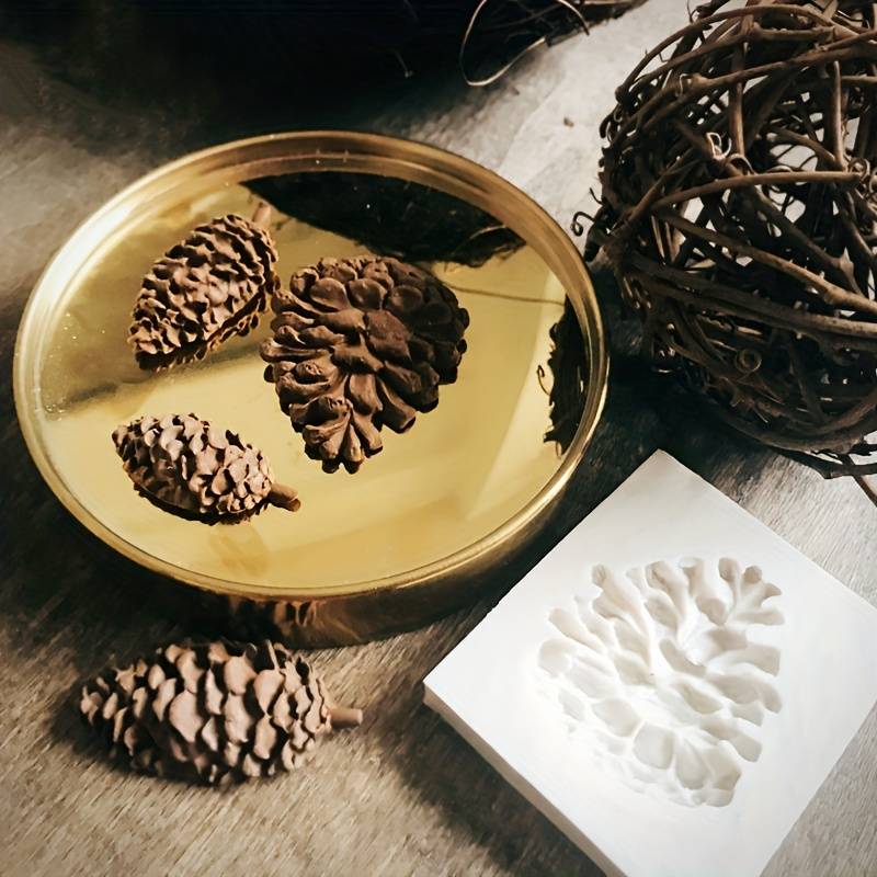 Suitable For Baking Molds Color Single Pine Cone Silicone Mold