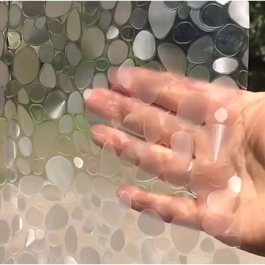 Waterproof Shower Curtain Color Cobblestone Size 71X78.7In180X200Cm
