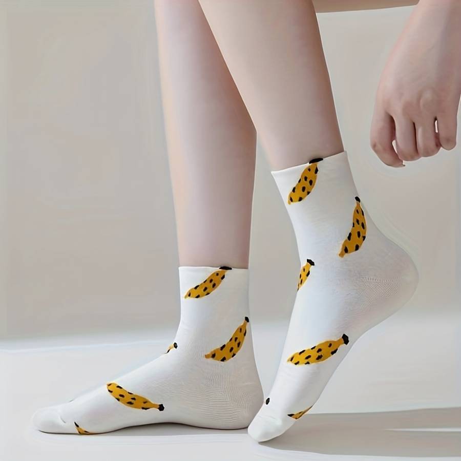 Women S Socks Color 5Pairs Mixed Colors Size Onesize