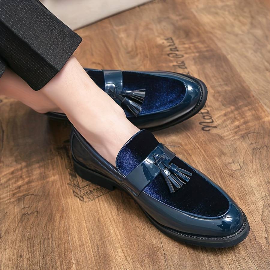 Mens Leather Shoes Color 2699 Black Sizeuk 7