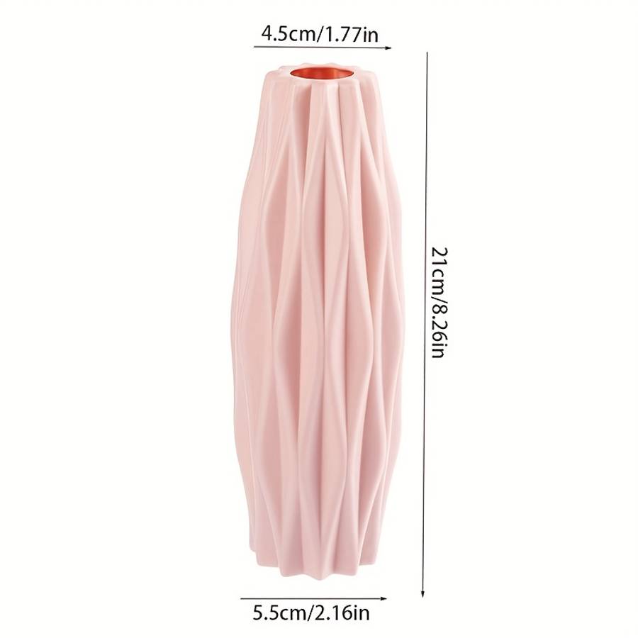 Premium Nordic Style Plastic Vase Lightweight Long Lasting Quality Ideal