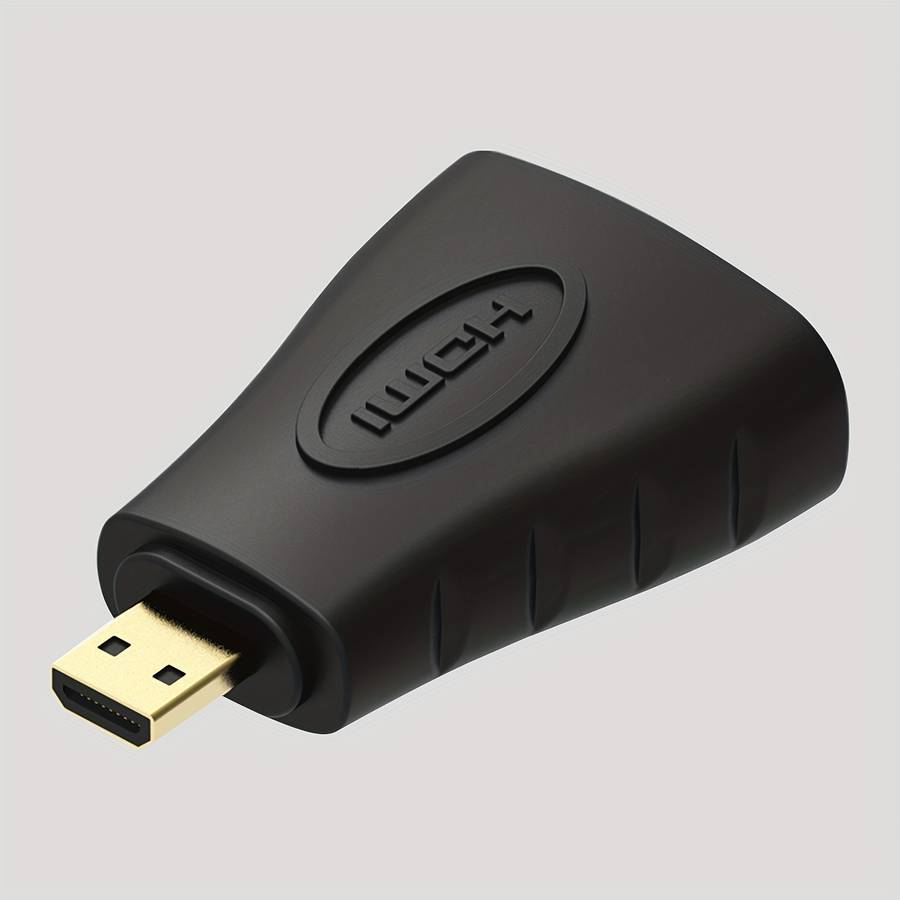 1pc Micro USB Male to Micro HDTV Female Adapter Converter Gold Plated Glossy Surface Uncharg