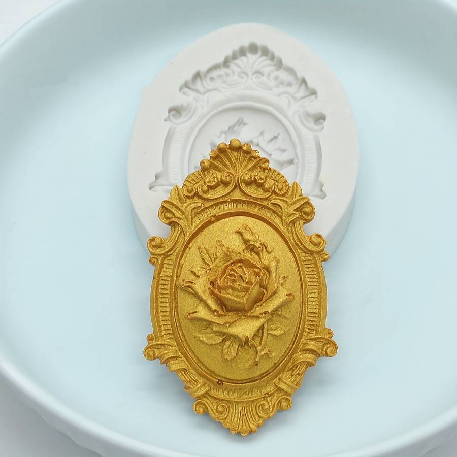 Suitable For Baking Molds Style Rose Flower