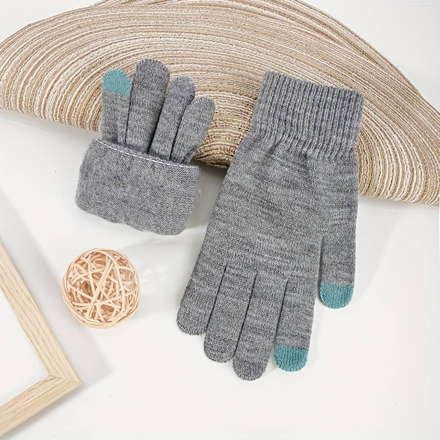 Gloves Color Gray Thin Section Sizeone-Size