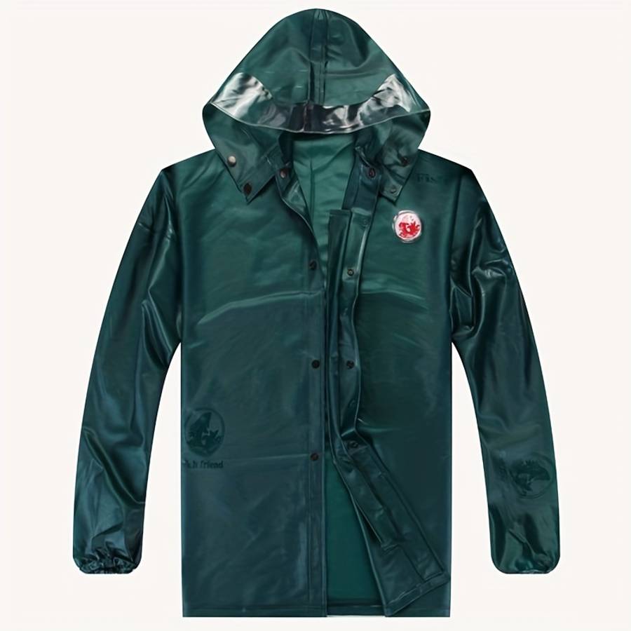 Raincoat Green Size M