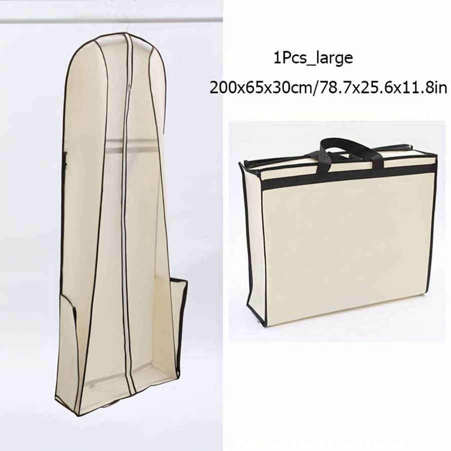 Storage Bag Color Beige Size160X58X20Cm63X22.8X7.9In