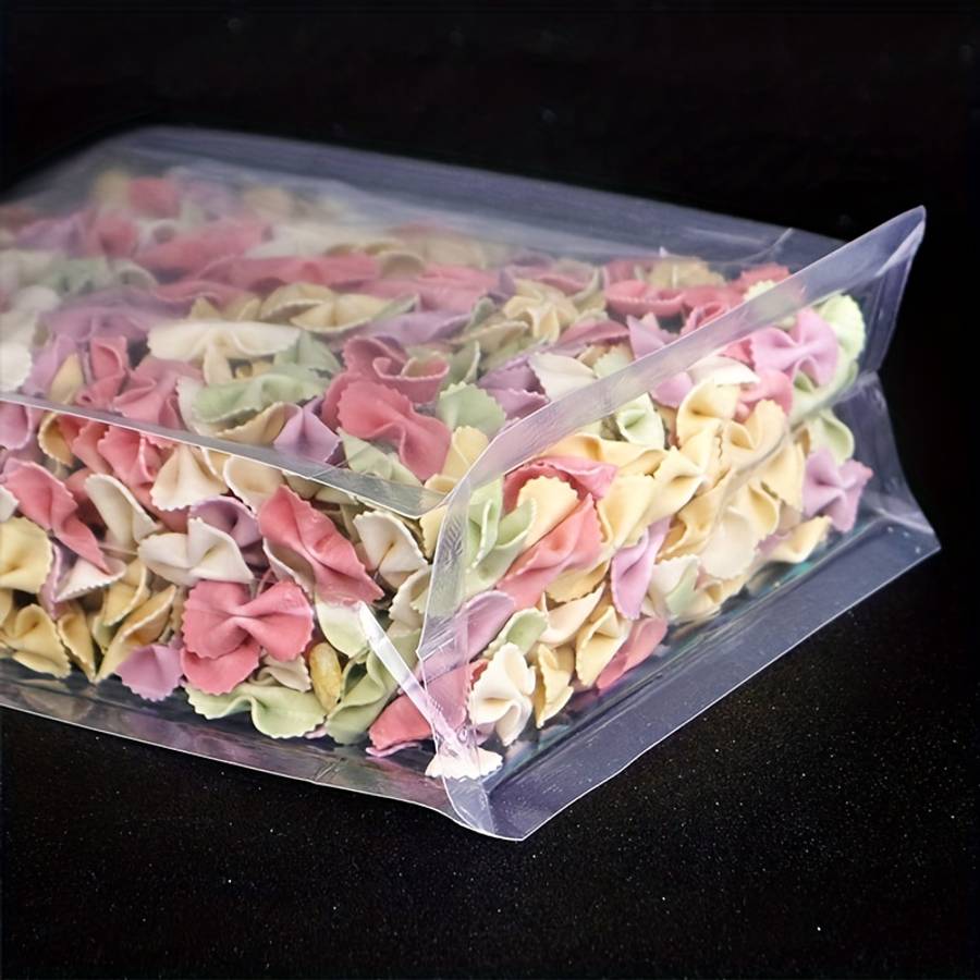 Food Storage Bags Color Transparent 10Pcs Size26X36Cm