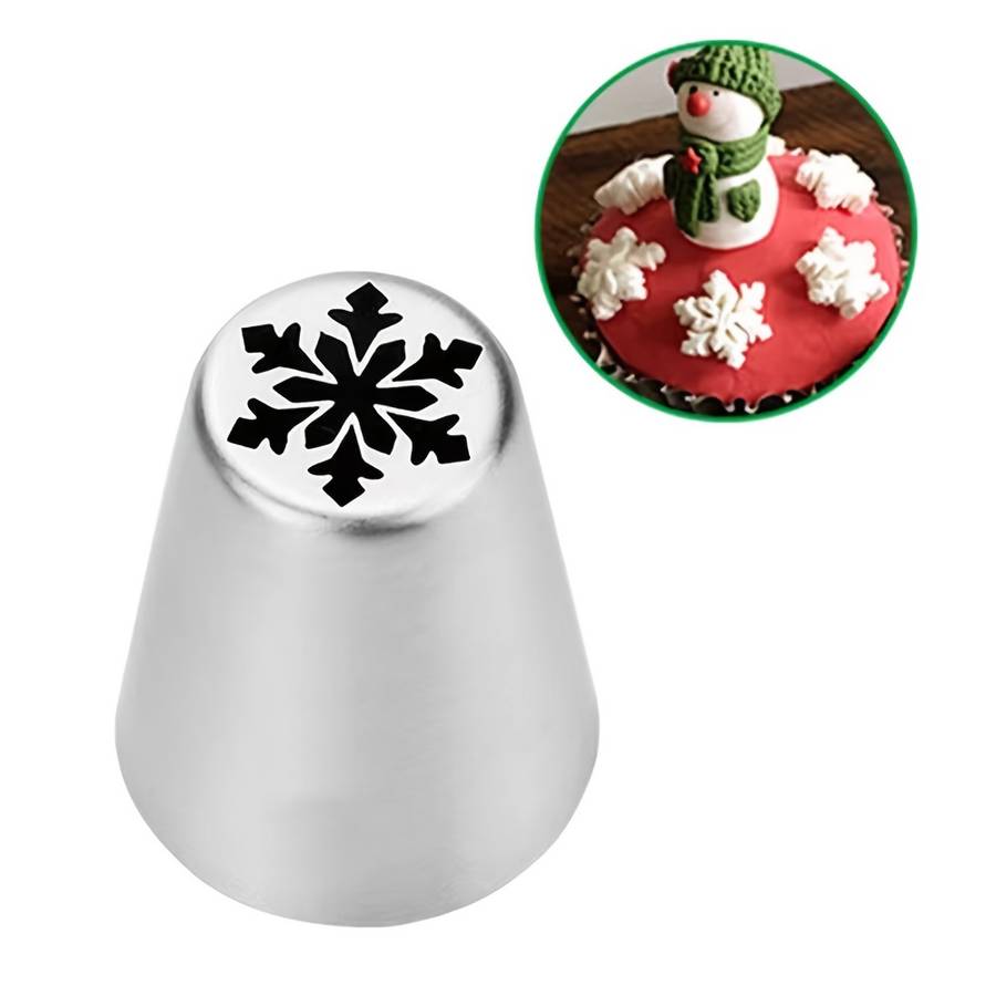 Professional Cake Decorating Head Color Silvery