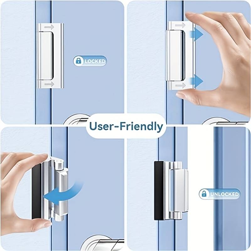 Lock Color White Quantity 2 Sets