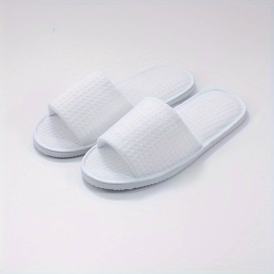 Cotton Slippers Color White Size43