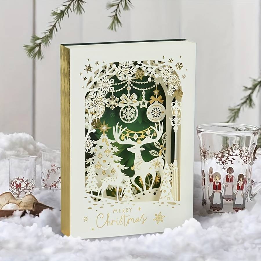 Greeting Cards Style 01 Christmas Sleigh
