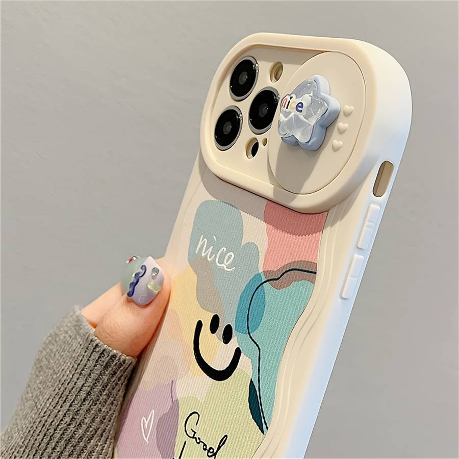 1Pc Blue For iPhone 14 Pro Phone Case Phone Cover