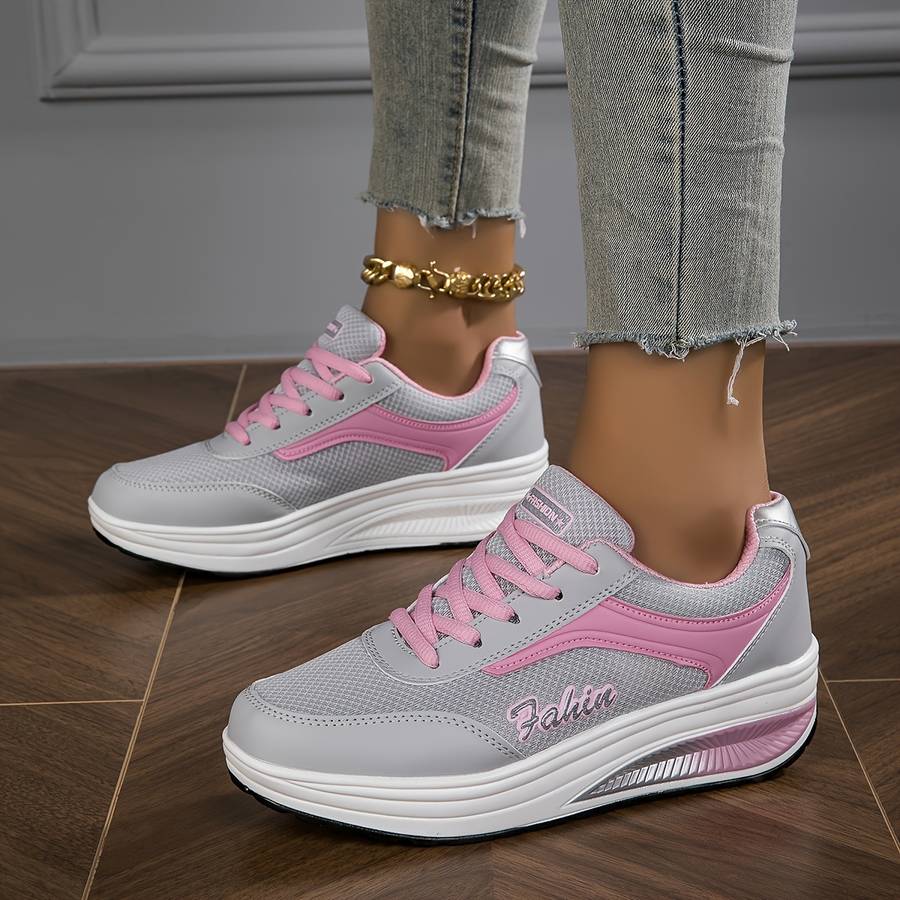 Women S Sneakers Color Blackred Sizeuk 2.5
