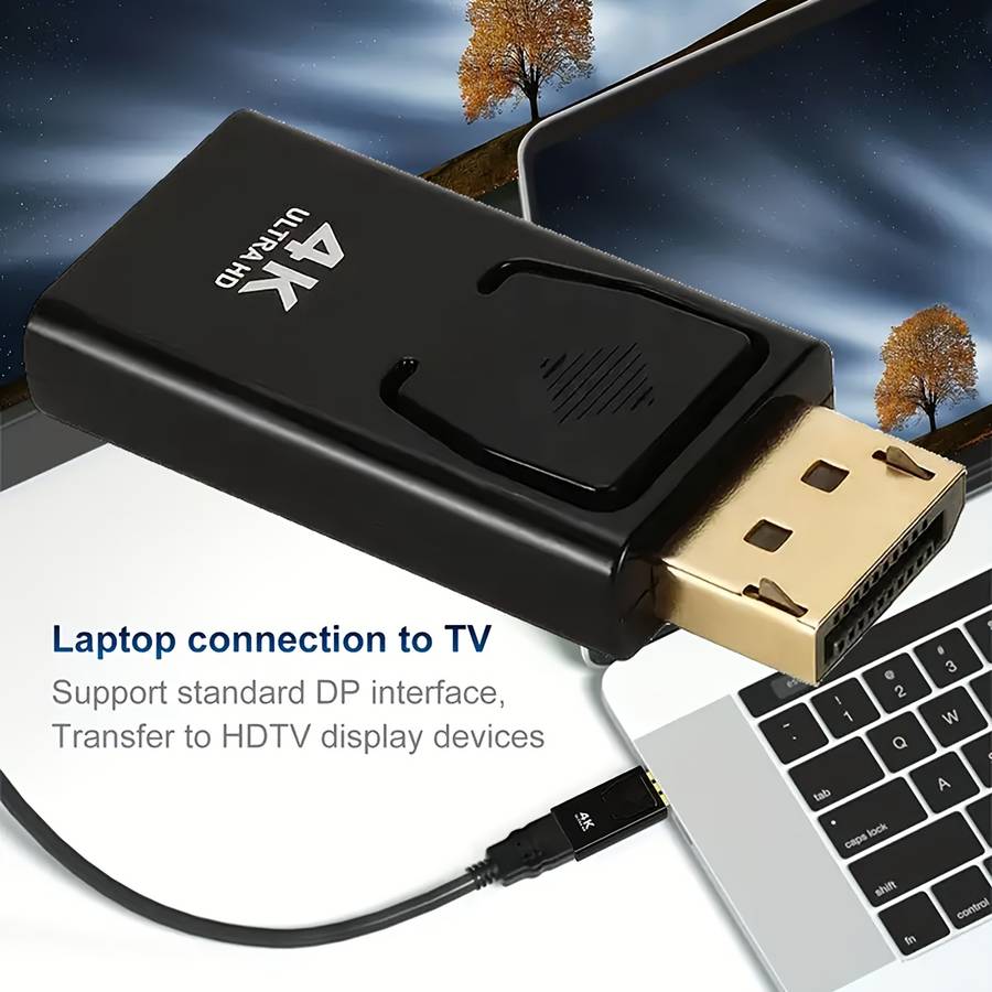 1 x Gvkl Displayport To Hdtv Adapter