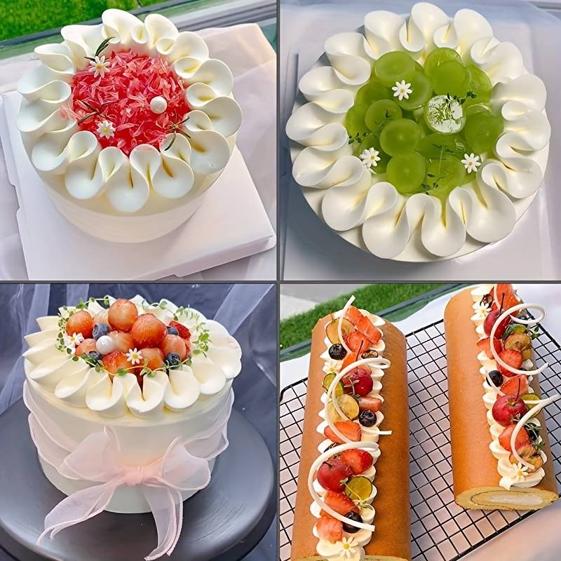 Professional Cake Decorating Head Color Steel