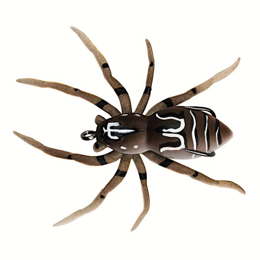 1pc Floating Lure Bait Water Spider Soft Bait Artificial Perch Bait Outdoor Fishing Tackle